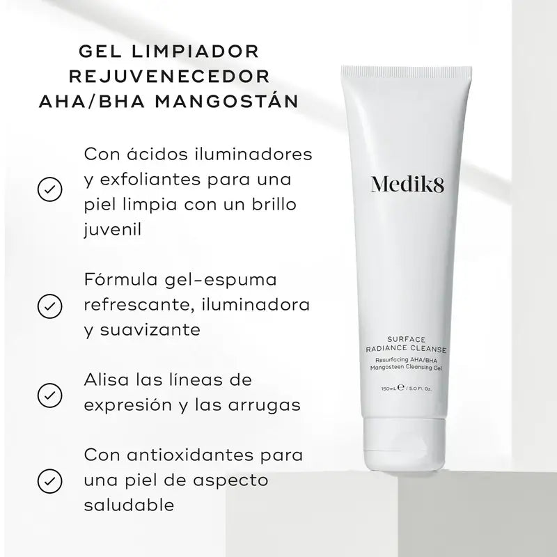 Medik8 Surface Radiance Cleanse, 150 ml