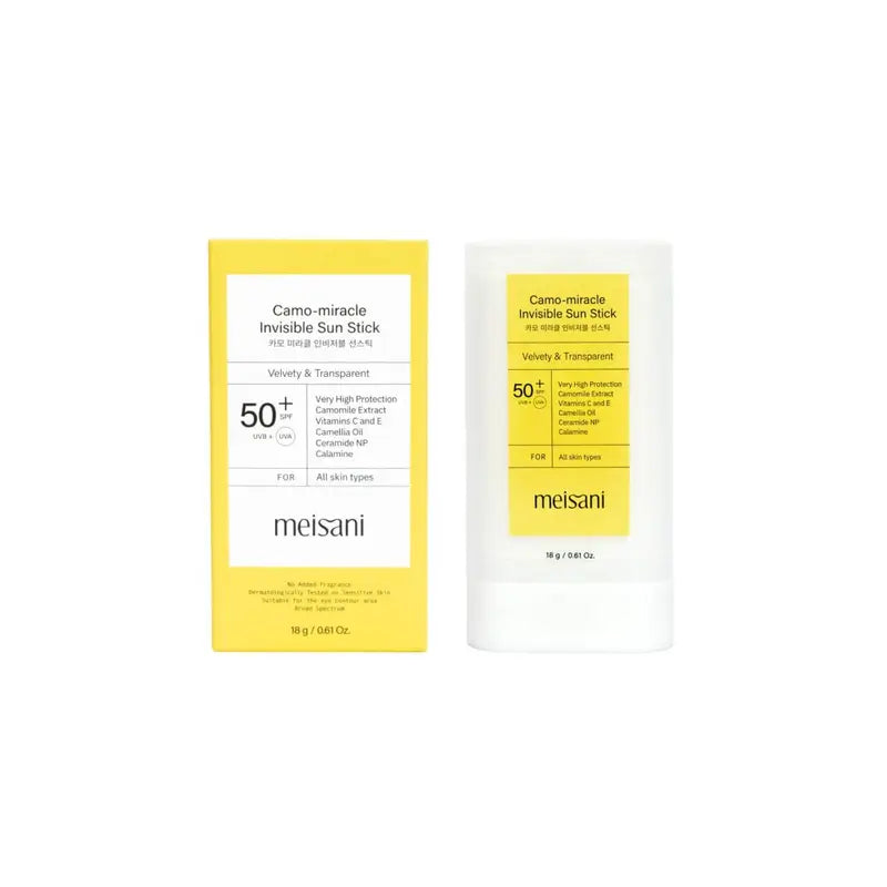 Meisani Camo-Miracle Invisible Sun Stick, 18 γρ.