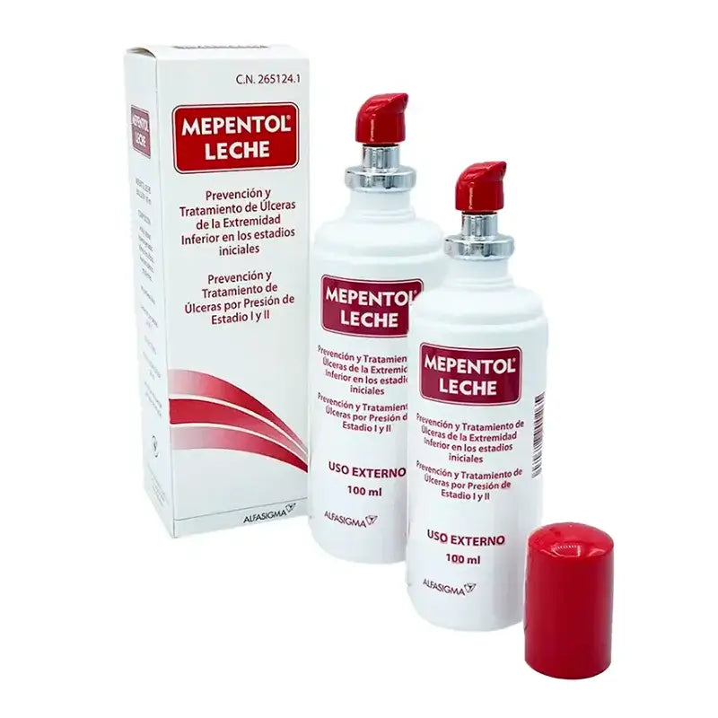 Mepentol Γάλα σε μορφή γαλακτώματος, 2 x 100 ml