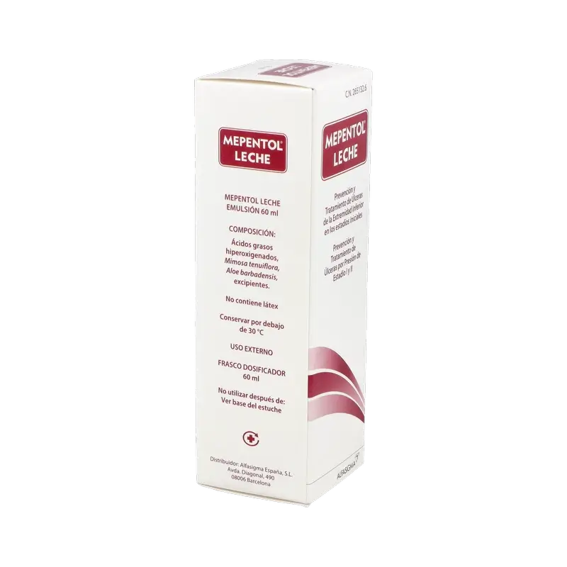 Mepentol Γάλα σε μορφή γαλακτώματος, 4 x 60 ml