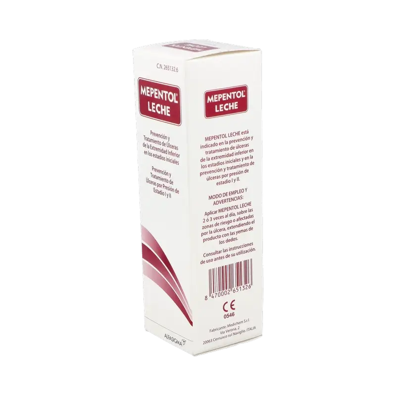 Mepentol Γάλα σε μορφή γαλακτώματος, 4 x 60 ml