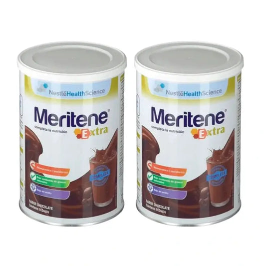 Meritene Extra Μιλκσέικ με γεύση σοκολάτας, 2X450 γρ. 