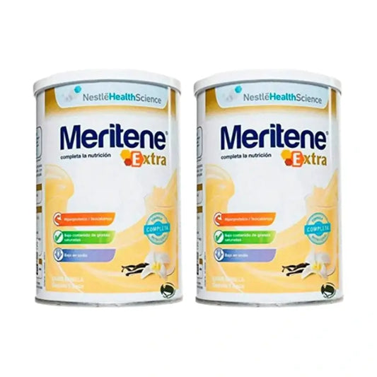 Meritene Extra Βανίλια, 2X450 γρ. 