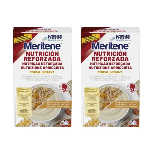 Meritene Inmuno Cereal Instant Κρέμα με 8 δημητριακά και μέλι, 2X520 γρ.