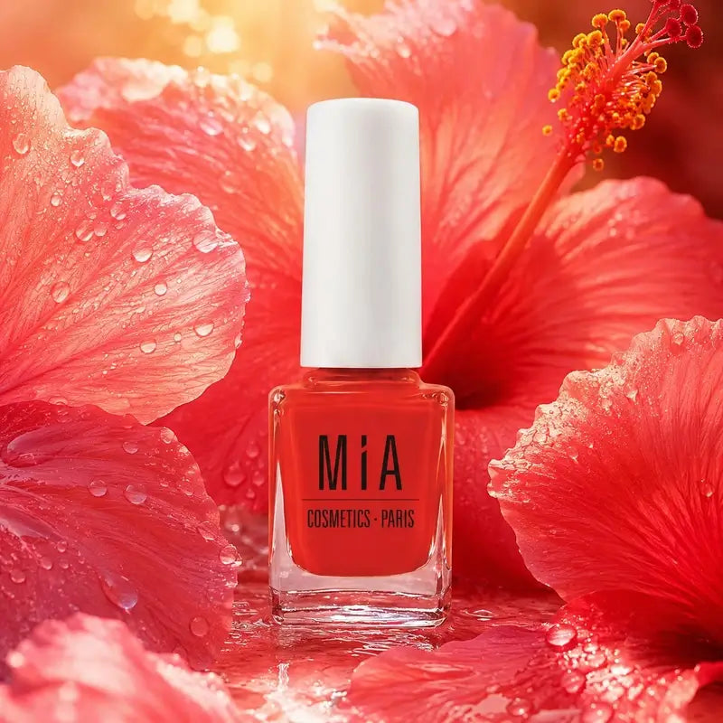 Mia Cosmetics Paris Βερνίκι νυχιών Hibiscus Radiant Glow, 11 ml