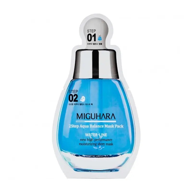 Miguhara 2 Step Aqua Balance Mask Pack, 1,7 ml + 25 ml 