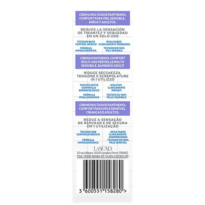 Mixa Κρέμα πολλαπλών χρήσεων Panthenol Comfort για ευαίσθητο δέρμα 50 ml
