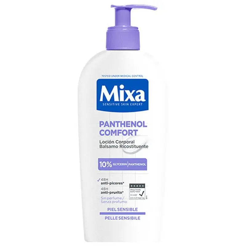 Mixa Λοσιόν Σώματος Panthenol Comfort για Ευαίσθητο Δέρμα 250 ml