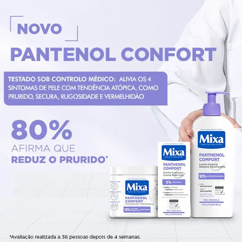 Mixa Λοσιόν Σώματος Panthenol Comfort για Ευαίσθητο Δέρμα 250 ml
