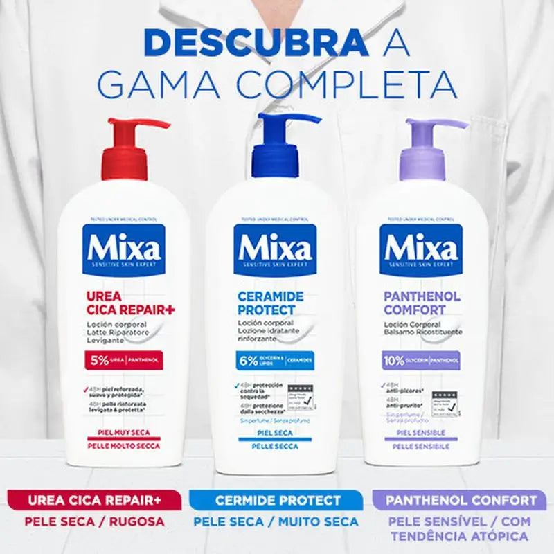 Mixa Λοσιόν Σώματος Panthenol Comfort για Ευαίσθητο Δέρμα 250 ml