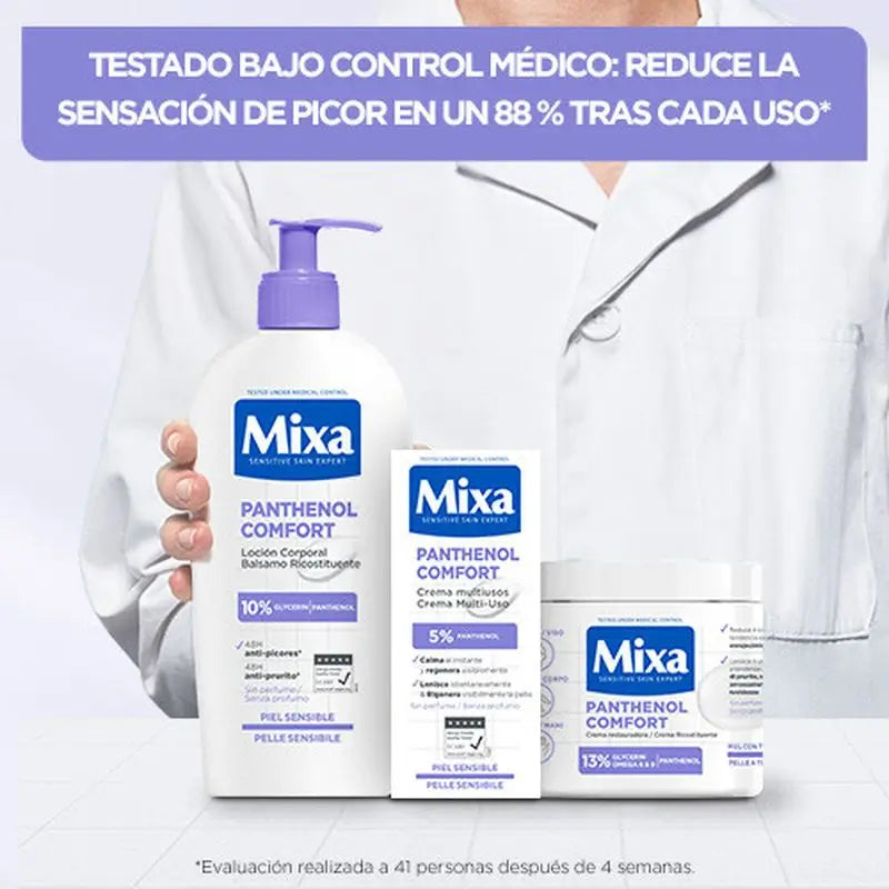 Mixa Λοσιόν Σώματος Panthenol Comfort για Ευαίσθητο Δέρμα 250 ml