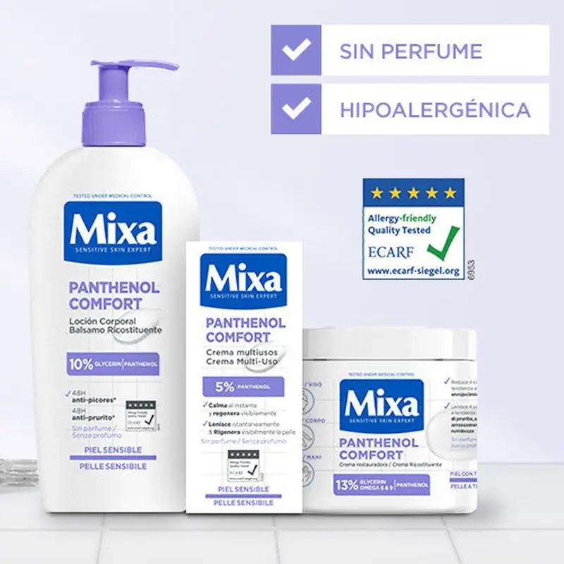 Mixa Λοσιόν Σώματος Panthenol Comfort για Ευαίσθητο Δέρμα 250 ml