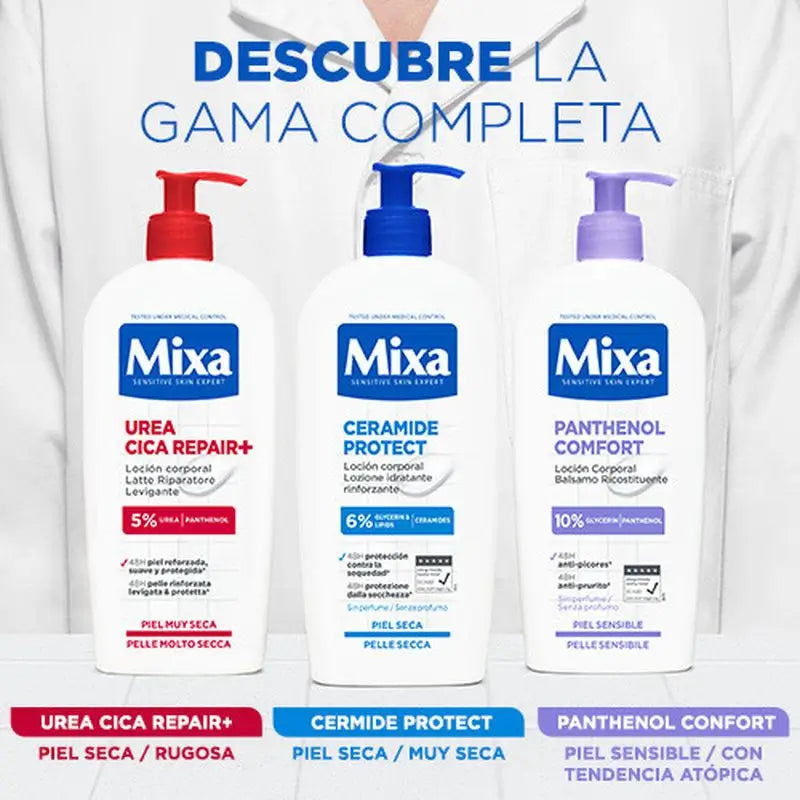 Mixa Λοσιόν Σώματος Panthenol Comfort για Ευαίσθητο Δέρμα 250 ml