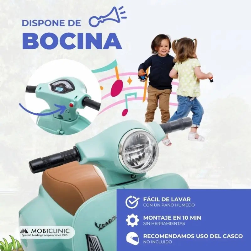 Mobiclinic Ηλεκτρική Μοτοσικλέτα «Ρώμη Πράσινη»