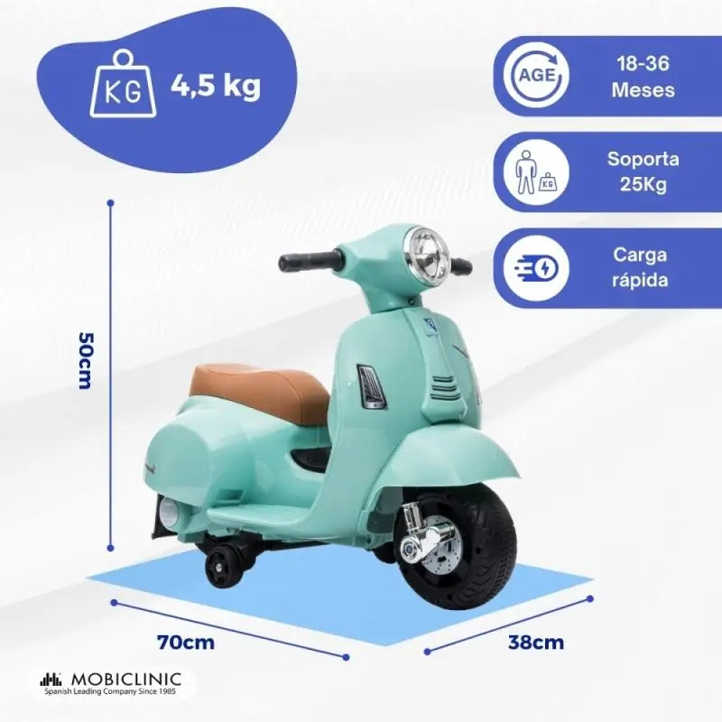 Mobiclinic Ηλεκτρική Μοτοσικλέτα «Ρώμη Πράσινη»