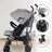 Mobiclinic Πτυσσόμενο καροτσάκι Elefant 15 Kg Γκρι
