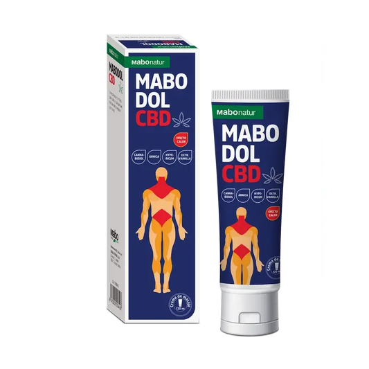 MaboDol CBD Κρέμα μασάζ με θερμαντική δράση, 120 ml