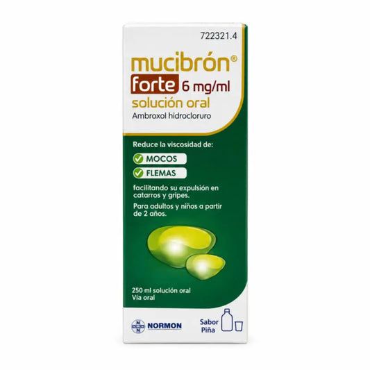 Mucibron Forte 6 mg/ml πόσιμο διάλυμα 250 ml