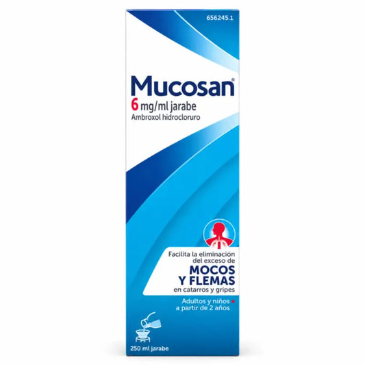 Mucosan 6 mg/ml Σιρόπι 250 ml