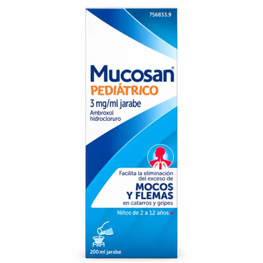 Mucosan Παιδιατρικό 15 mg/5 ml Σιρόπι 200 ml