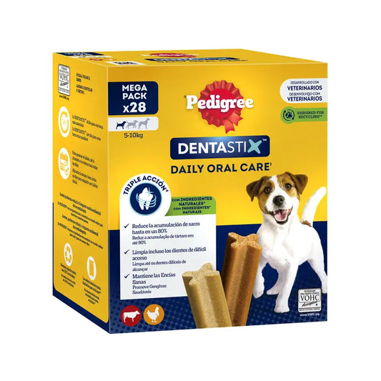 Πολυπακέτο Pedigree Dentastix Μικρό, 28 τεμ.