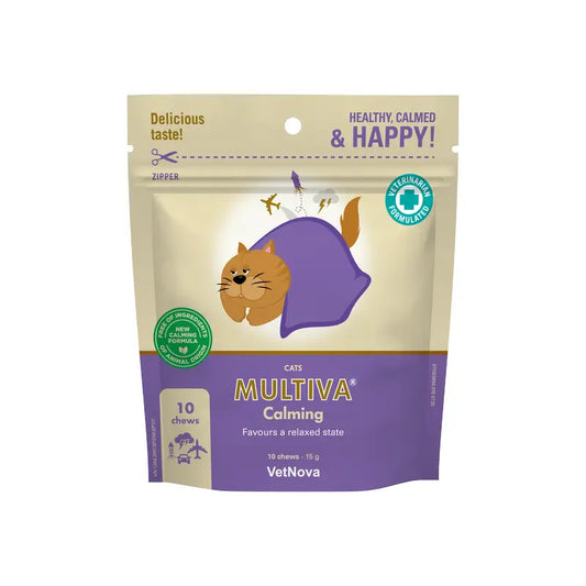 Multiva Calming Cat, 10 μασώμενα σνακ