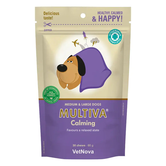 Multiva Calming για μεσαίου και μεγάλου μεγέθους σκύλους, 30 μασώμενα