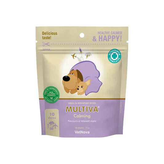 Multiva Calming για μικρά και μινιατούρα σκυλιά, 10 μασώμενα