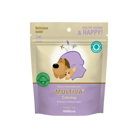 Multiva Calming για μικρά και μινιατούρα σκυλιά, 30 μασώμενα