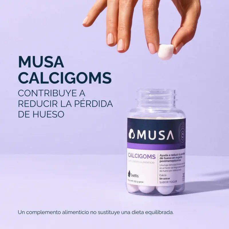 Musa Calcigoms Gominolas Clacio, 3 x 30 κάψουλες