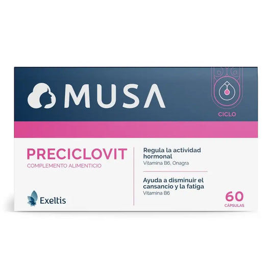Musa Preciclovit για την προεμμηνορροϊκή περίοδο, 60 κάψουλες