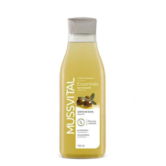 Mussvital Essentials Αφρόλουτρο Ελιάς, 750 ml