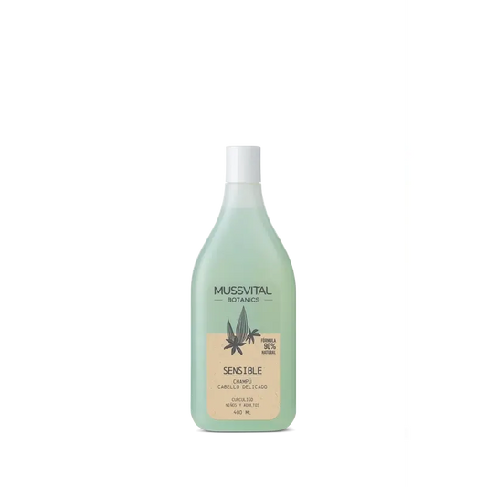 Mussvital Mussvital Botanics Σαμπουάν για ευαίσθητα μαλλιά, 400 ml