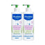 Mustela Λιμνώδες Προϊόν για την Υγιεινή των Παιδιών, Συσκευασία 2 x 400 ml