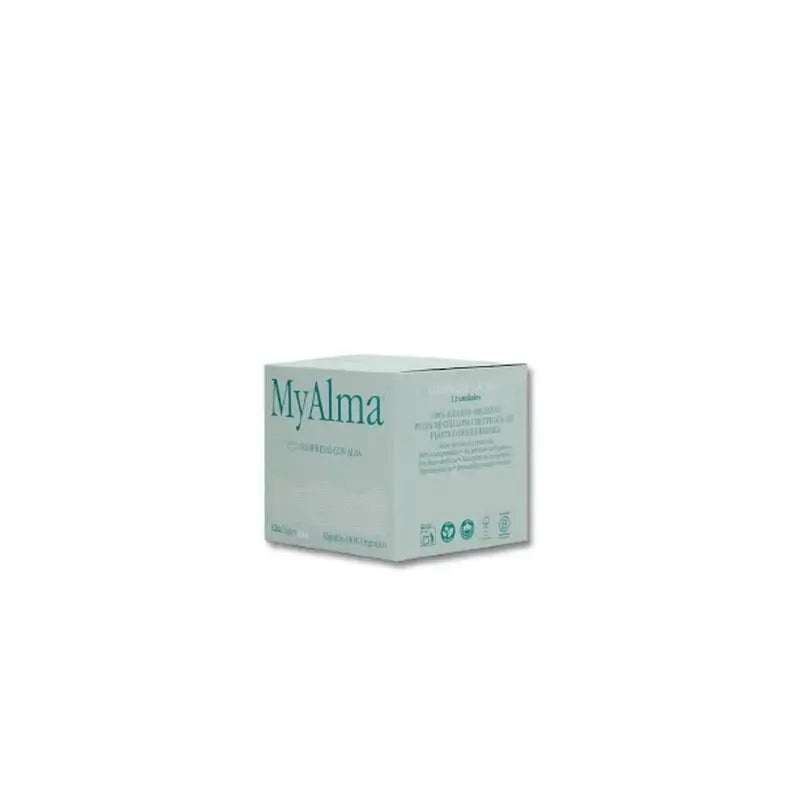 Myalma Σερβιέτες από 100% βιολογικό βαμβάκι Super, 12 τεμάχια