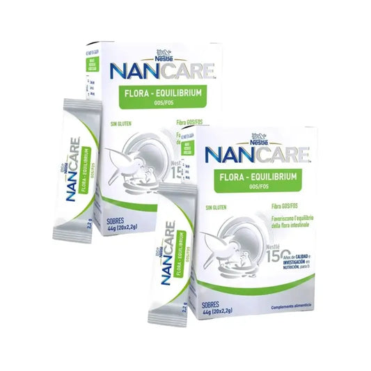 Nancare Flora-Equilibrium, 20 × 2,2 g, συσκευασία των 2 