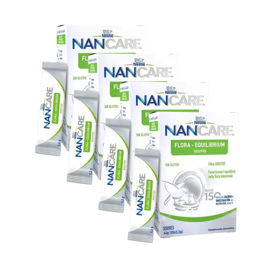 Nancare Flora-Equilibrium, 20 × 2,2 g, συσκευασία των 4 