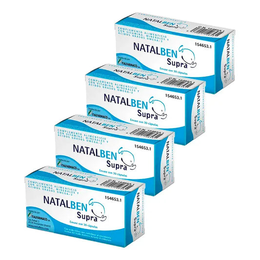 Natalben Supra Νουτράκτικο, 4 x 30 κάψουλες