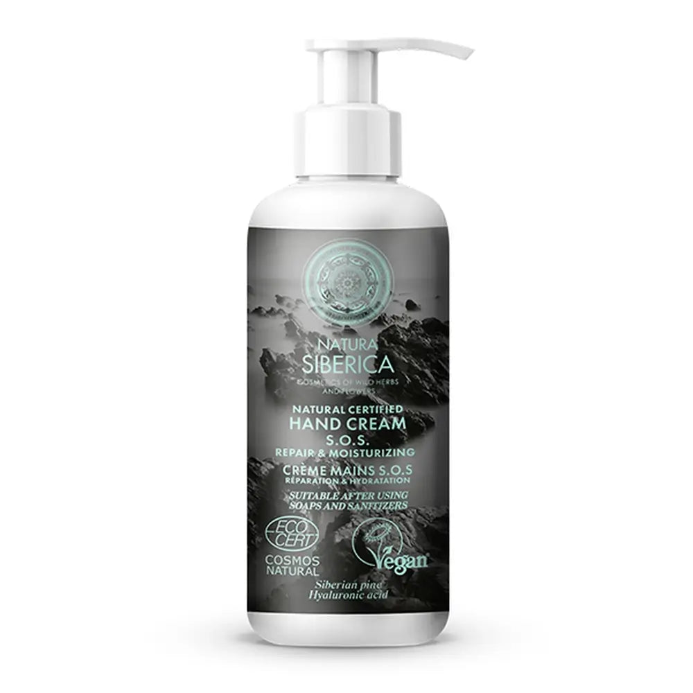 Natura Siberica Κρέμα Χεριών SOS Αποκατάσταση & Ενυδάτωση, 250 ml 