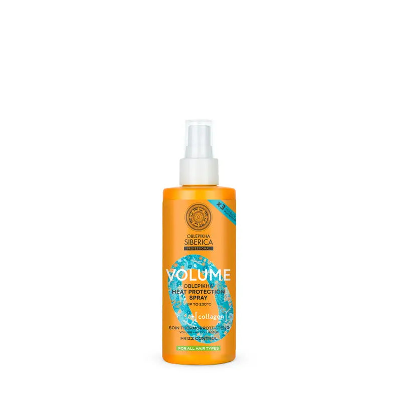 Natura Siberica Σπρέι θερμικής προστασίας και όγκου, 200 ml 