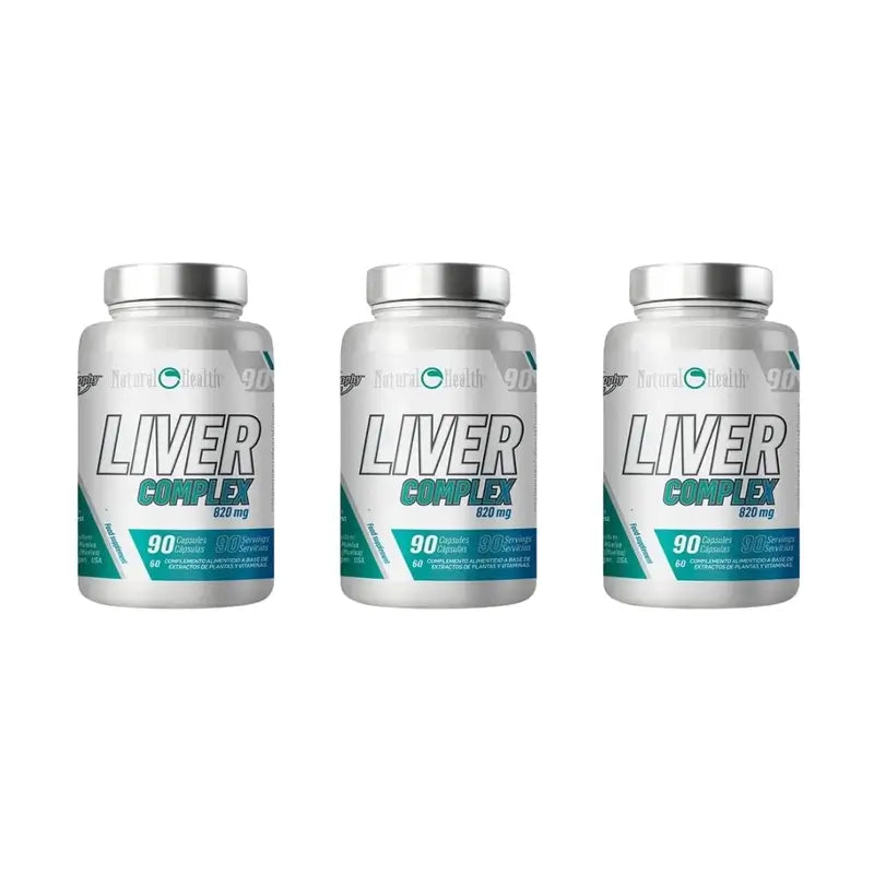 Natural Health Liver Complex - Προστατευτικό συκώτι, 3×90 κάψουλες 