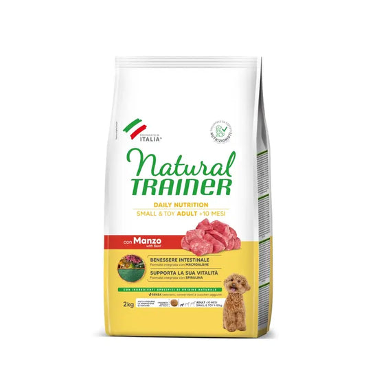 Natural Trainer Canine Adult Mini Μοσχάρι 2Kg, τροφή για σκύλους