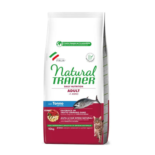 Natural Trainer Feline Adult Τόνος 10Kg, τροφή για γάτες