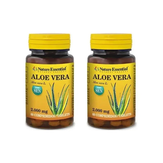 Nature Essential Αλόη Βέρα, 2X60 δισκία 
