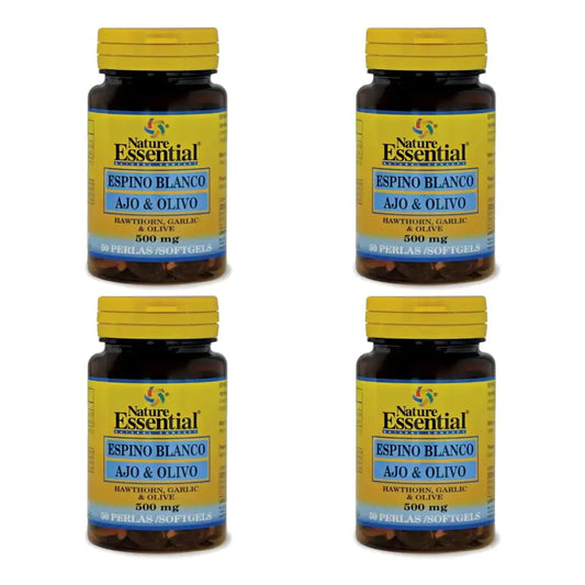 Nature Essential Λευκό Σπινάκι + Σκόρδο + Ελιά, 4 x 50 κάψουλες