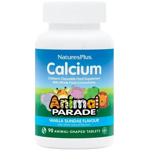 Natures Plus Animal Parade Calcium, 90 μασώμενα ζωάκια