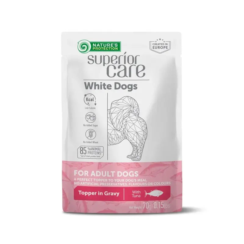 Natures Protection Sc White Dogs Adult All Breed Τόνος 24X70Gr 