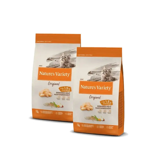 Nature'S Variety Canine Original Adult Mini Κοτόπουλο, Συσκευασία 2 x 7 kg, τροφή για σκύλους