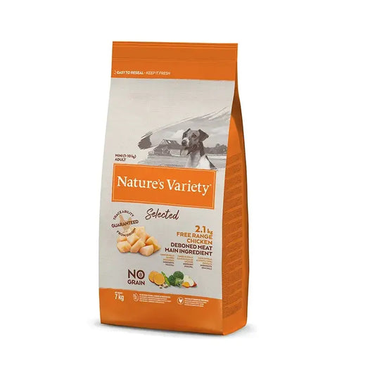 Nature'S Variety Canine Selected Adult Mini Pollo Campero, 7 kg, τροφή για σκύλους