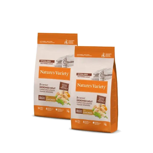 Nature'S Variety Cat Healthy Grain Sterilized Κοτόπουλο, συσκευασία 2 x 7Kg